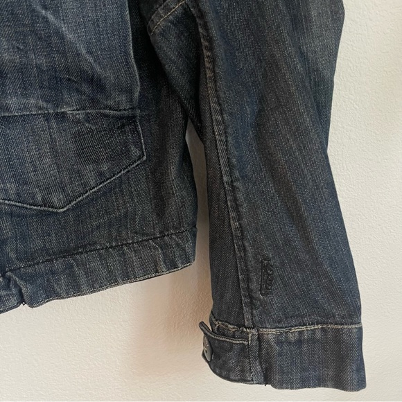 G STAR Large Front Pocket Vintage Denim 3301 Jacket - Picture 3 of 8